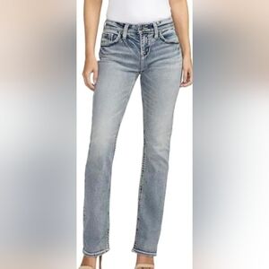 Silver Jeans Co. Suki Mid Slim Bootcut Jean Womens Size W29/L31